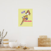 Lola Sitting Poster (Keuken)