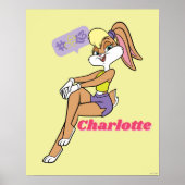 Lola Sitting Poster (Voorkant)