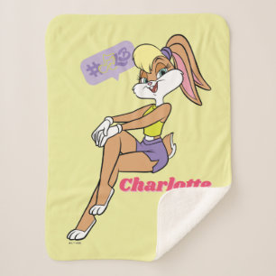 Lola Sitting Sherpa Deken