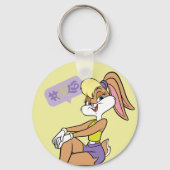 Lola Sitting Sleutelhanger (Achterkant)