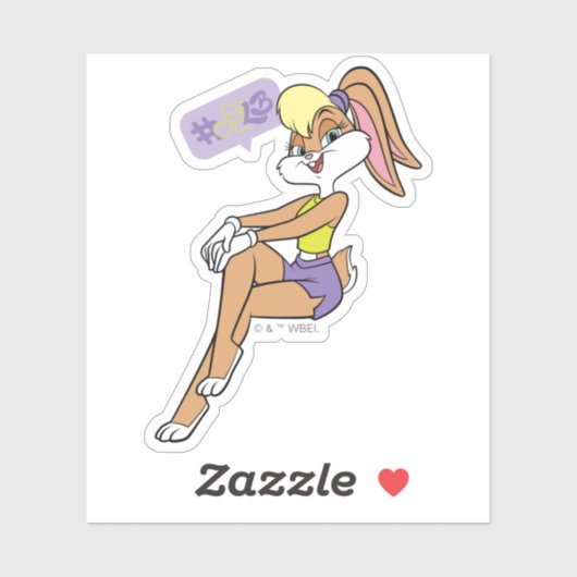 Lola Sitting Sticker (Vel)