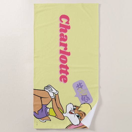 Lola Sitting Strandlaken (Voorkant)