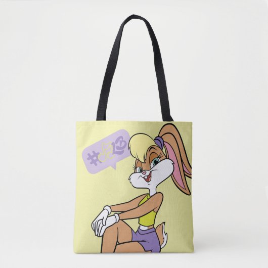 Lola Sitting Tote Bag (Voorkant)