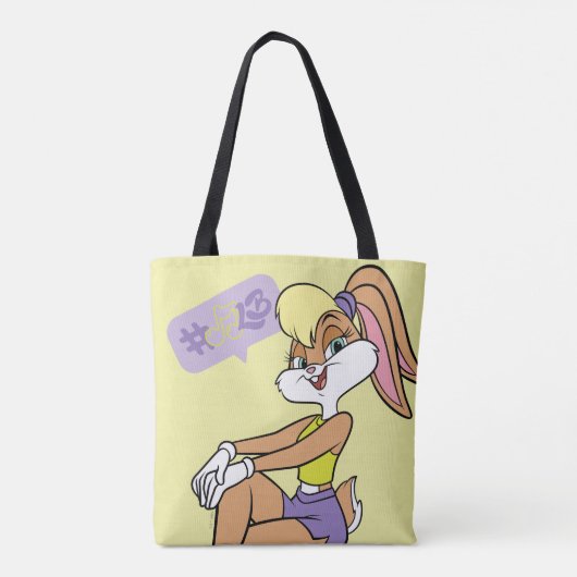 Lola Sitting Tote Bag (Achterkant)