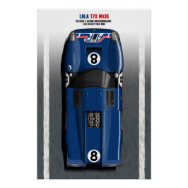 Lola T70 AIR Daytona 24 Hours 1969 Perfect Poster