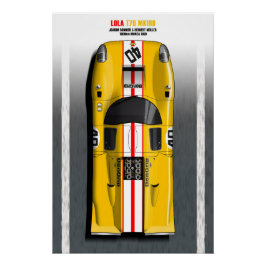 Lola T70 Bongrip Monza 1969 Perfect Poster