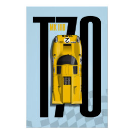 Lola T70 No.2 Varig Top Tribute Perfect Poster