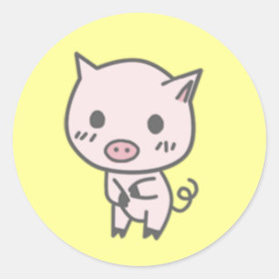 Lola The Pig Stickers 1&1/2in