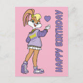 Lola TUNE SQUAD™ Varsity Heart Briefkaart (Voorkant)