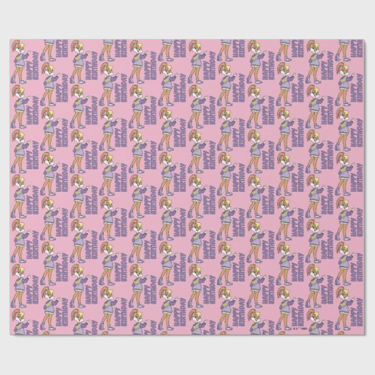 Lola TUNE SQUAD™ Varsity Heart Cadeaupapier (Vlak)