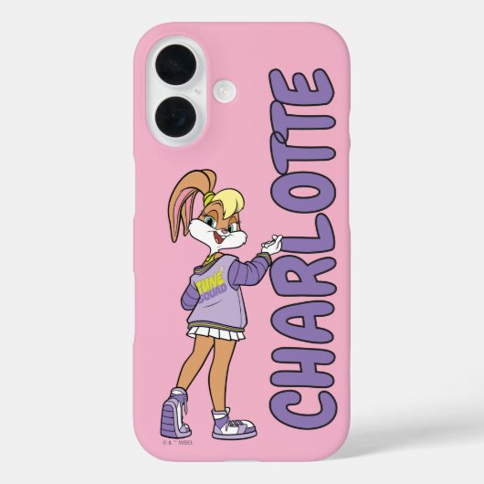 Lola TUNE SQUAD™ Varsity Heart Case-Mate iPhone Case (Achterkant)