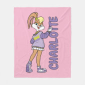 Lola TUNE SQUAD™ Varsity Heart Fleece Deken (Voorkant)