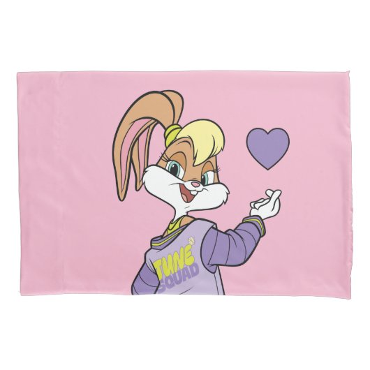 Lola TUNE SQUAD™ Varsity Heart Kussensloop (Voorkant)