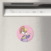 Lola TUNE SQUAD™ Varsity Heart Magneet (Insitu (Vaatwasser))