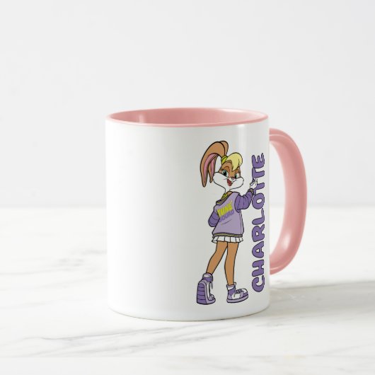 Lola TUNE SQUAD™ Varsity Heart Mok (Voorkant rechts)