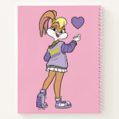 Lola TUNE SQUAD™ Varsity Heart Notitieboek (Achterkant)