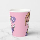 Lola TUNE SQUAD™ Varsity Heart Papieren Bekers (Links)