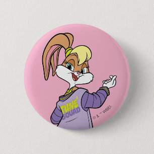 Lola TUNE SQUAD™ Varsity Heart Ronde Button 5,7 Cm