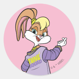 Lola TUNE SQUAD™ Varsity Heart Ronde Sticker