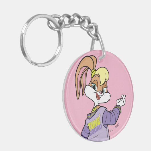 Lola TUNE SQUAD™ Varsity Heart Sleutelhanger (Voorkant Links)