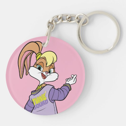 Lola TUNE SQUAD™ Varsity Heart Sleutelhanger (Achterkant)