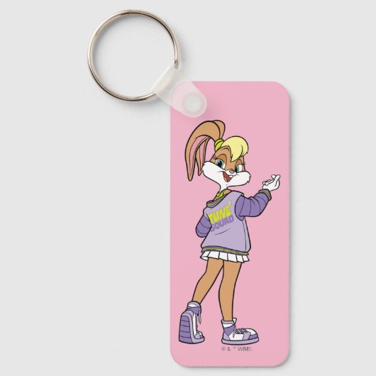 Lola TUNE SQUAD™ Varsity Heart Sleutelhanger (Voorkant)