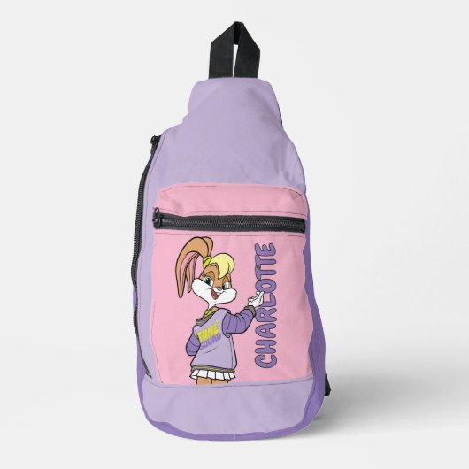 Lola TUNE SQUAD™ Varsity Heart Sling Bag (Voorkant)