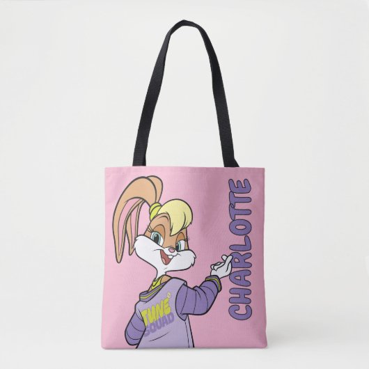Lola TUNE SQUAD™ Varsity Heart Tote Bag (Voorkant)