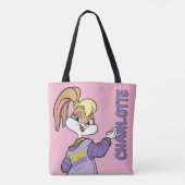 Lola TUNE SQUAD™ Varsity Heart Tote Bag (Achterkant)