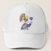 Lola TUNE SQUAD™ Varsity Heart Trucker Pet (Voorkant)