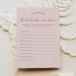 LOLA Voltooi het vrijgezellenspel Kaart