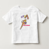 Lola Zittend Kinder Shirts (Voorkant)