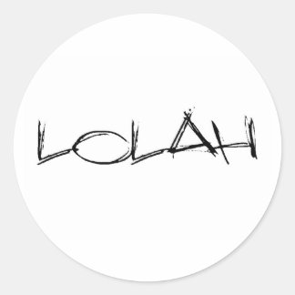 lolah pasties ronde sticker