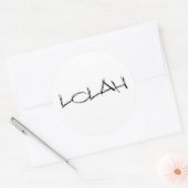 lolah pasties ronde sticker (Envelop)