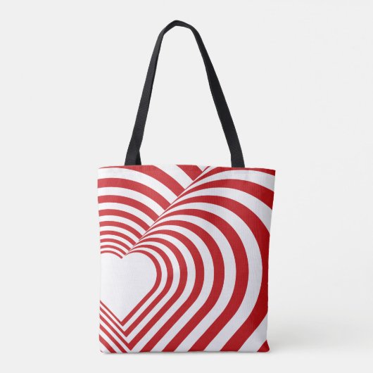 Lolailo 04 van Heart Tote Bag (Achterkant)