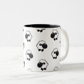 Lolailo 10 Beee Tweekleurige Koffiemok (Voorkant rechts)