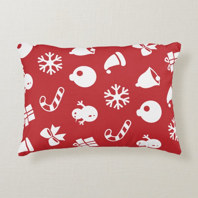 Lolailo 12 Vrolijk Kerstfeest/Feliz Navidad Accent Kussen (Voorkant)