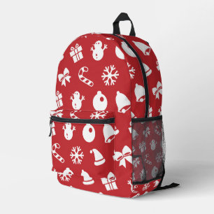 Lolailo 12 Vrolijk Kerstfeest/Feliz Navidad Bedrukte Rugzak