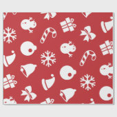 Lolailo 12 Vrolijk Kerstfeest/Feliz Navidad Cadeaupapier (Vlak)