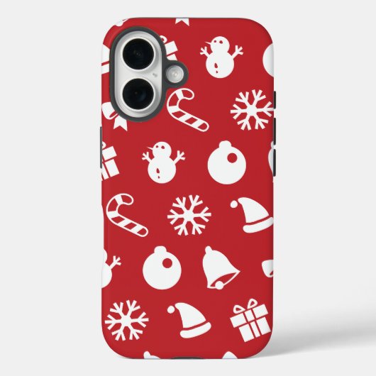 Lolailo 12 Vrolijk Kerstfeest/Feliz Navidad Case-Mate iPhone Case (Achterkant)