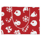 Lolailo 12 Vrolijk Kerstfeest/Feliz Navidad Groot Cadeauzakje (Achterkant)