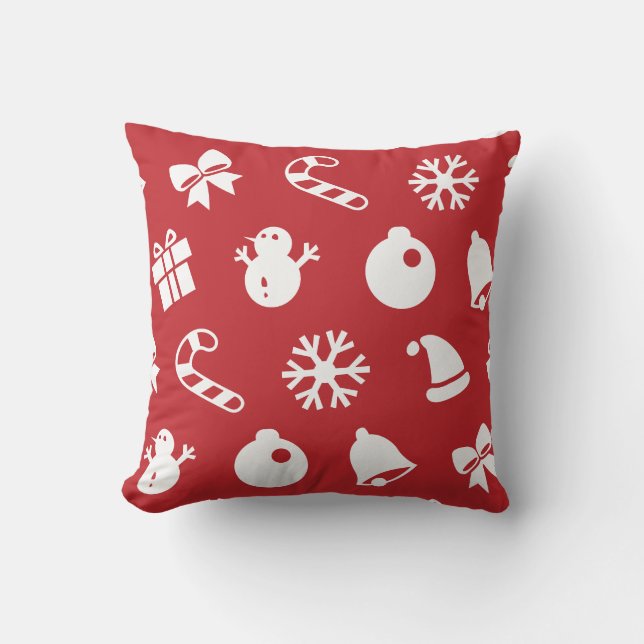 Lolailo 12 Vrolijk Kerstfeest/Feliz Navidad Kussen (Voorkant)