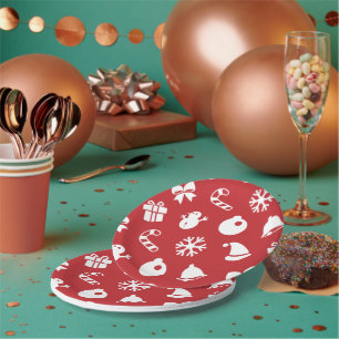 Lolailo 12 Vrolijk Kerstfeest/Feliz Navidad Papieren Bordje