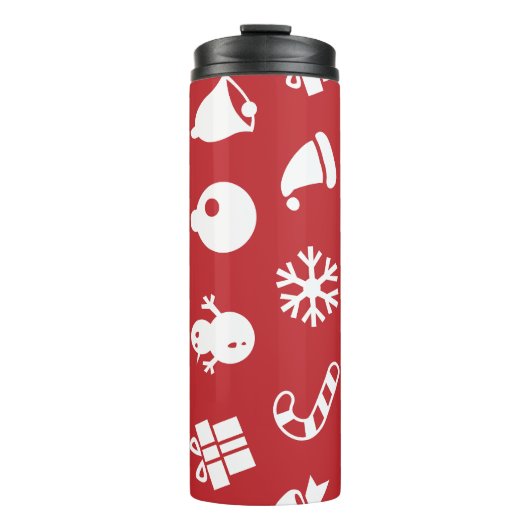 Lolailo 12 Vrolijk Kerstfeest/Feliz Navidad Thermosbeker (Voorkant)