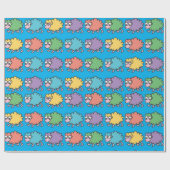 Lolailo 15 die zei bijen cadeaupapier (Vlak)