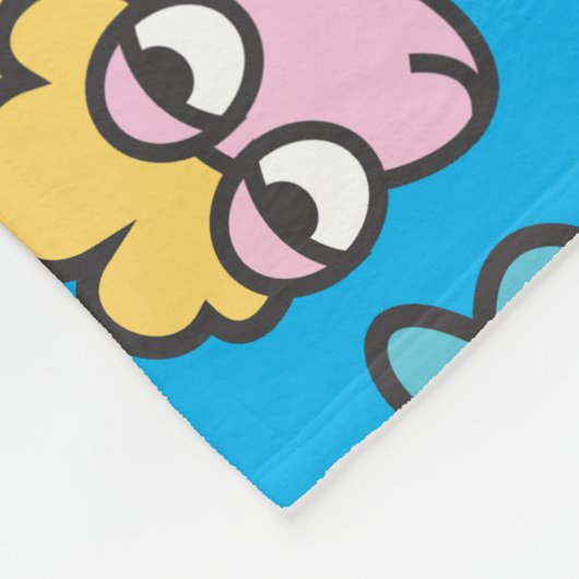 Lolailo 15 die zei bijen fleece deken (Hoek)