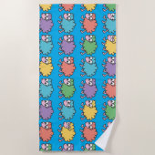 Lolailo 15 die zei bijen strandlaken (Voorkant)