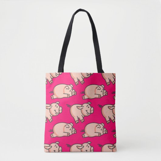 Lolailo 19 Oink Tote Bag (Voorkant)