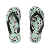 Lolailo 22 Koe van het stroomverbruik Kinder Teenslippers (Voetbed)