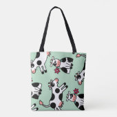 Lolailo 22 Koe van het stroomverbruik Tote Bag (Achterkant)